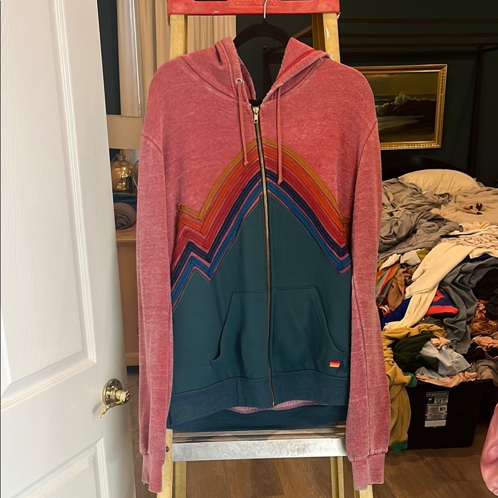 Aviator Nation Pink Hoodie